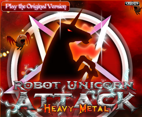 Robot Unicorn Attack Heavy Metal | Paradoxo Nerd